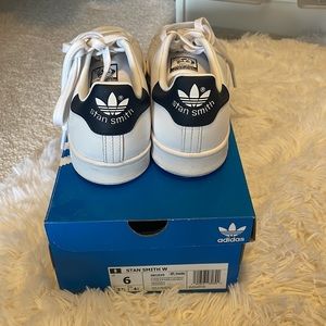 *Rare* Navy Blue and White Stan Smith